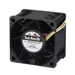 Ventola assiale - 9HVA0612P1J001 - SANYO DENKI America - di raffreddamento / 12 VDC / in plastica