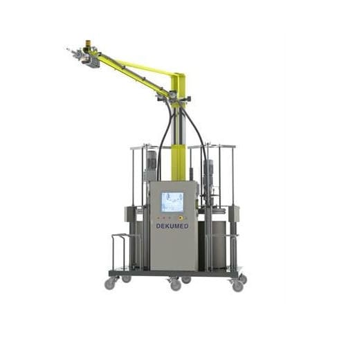 Miscelatore-dosatore per colla - UNIDOS 300 TX/MP 200 DOBD - Dekumed Kunststoff- und Maschinenvertrieb GmbH & C - con pompa a ingranaggi / bicomponente