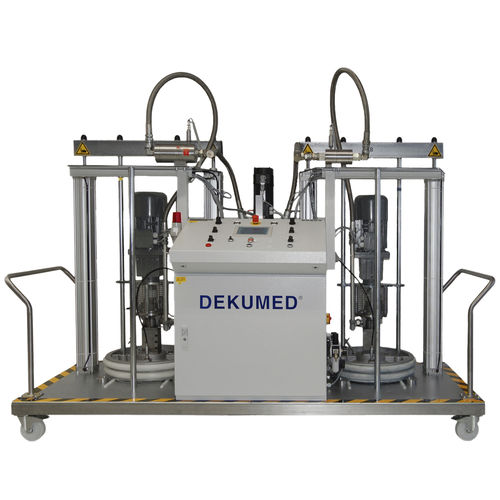 Miscelatore-dosatore di resine - UNIDOS 300 TX/MP 200 HV - Dekumed Kunststoff- und Maschinenvertrieb GmbH & C - con pompa a ingranaggi / bicomponente