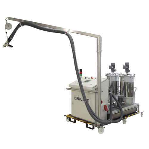 Miscelatore-dosatore di gelcoat - UNIDOS 200 - Dekumed Kunststoff- und Maschinenvertrieb GmbH & C - con pompa a ingranaggi / bicomponente