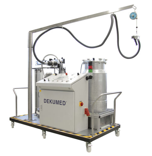Miscelatore-dosatore volumetrico - UNIDOS 300 TX/MP 200 Putty - Dekumed Kunststoff- und Maschinenvertrieb GmbH & C - a pistone / bicomponente