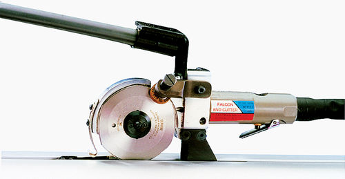Macchina da taglio a lama rotativa - Falcon® Air - Eastman Machine Company - per materiale tessile / pneumatica / portatile