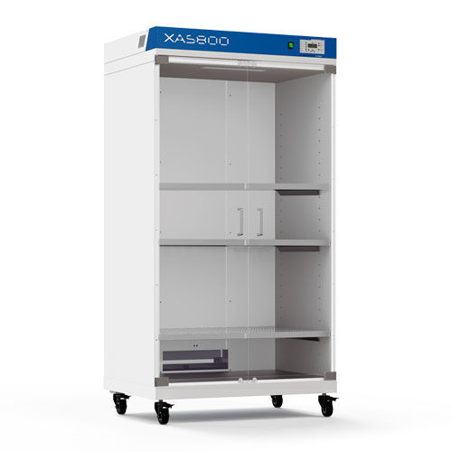 Armadio di asciugatura in acciaio inossidabile - XAS800 - France Etuves - a porte battenti / per vetreria di laboratorio / con rotelle