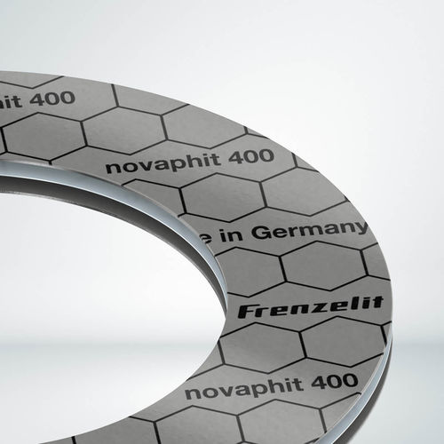 Foglio di guarnizione in grafite - novaphit® 400 - Frenzelit - in metallo / in acciaio inossidabile / per flangia