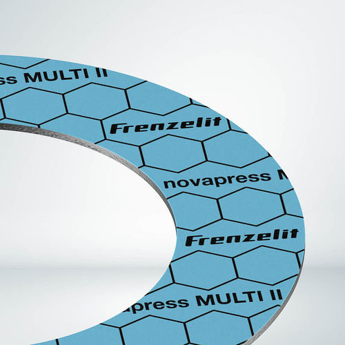 Foglio di guarnizione in grafite - novapress® MULTI II - Frenzelit - in maglia di acciaio inossidabile / ad uso industriale / olio