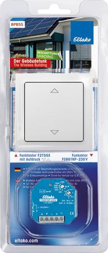 Pulsante tattile - BPB55 - Eltako Electronics - AC / senza fili / per attuatore