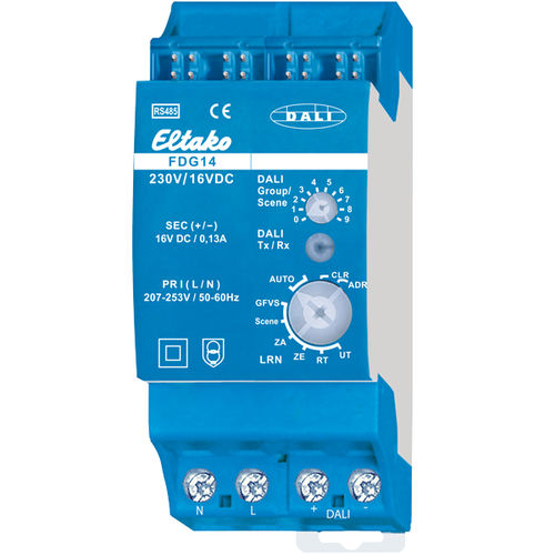 Gateway di comunicazione - FDG14 - Eltako Electronics - wireless / DALI / su guida DIN