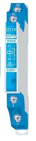Relè di controllo di tensione - KR09-12V UC - Eltako Electronics - 1NA / AC / su guida DIN