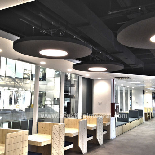 Pannello sandwich anima in fibre sintetiche - Acustiart-L - Acústica Integral - Soundproofing - rivestimento in alluminio / per controsoffitto / per soffitto