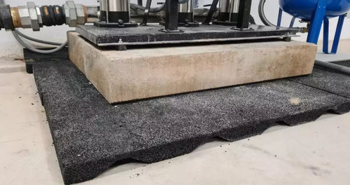 Supporto antivibrazione rettangolare - ACUSTILASTIC-N - Acústica Integral - Soundproofing - in gomma / per pompa / per compressore