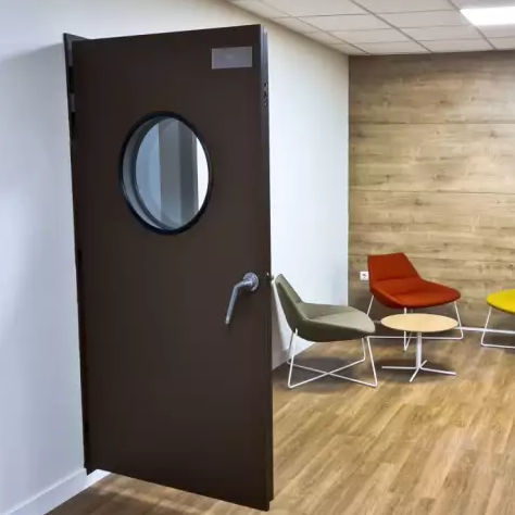 Porta battente - RS3 - 51 dB - Acústica Integral - Soundproofing - in metallo / industriale / per interno