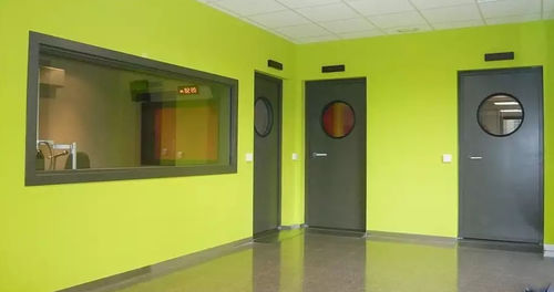Porta battente - RS8 - 43 dB - Acústica Integral - Soundproofing - in metallo / per interno / per sale di controllo