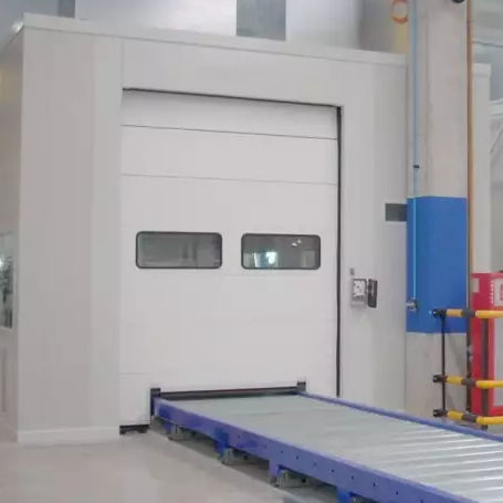 Porta ad avvolgimento - RS-HA - 31, 44 dB - Acústica Integral - Soundproofing - industriale / per hangar / per isolamento acustico