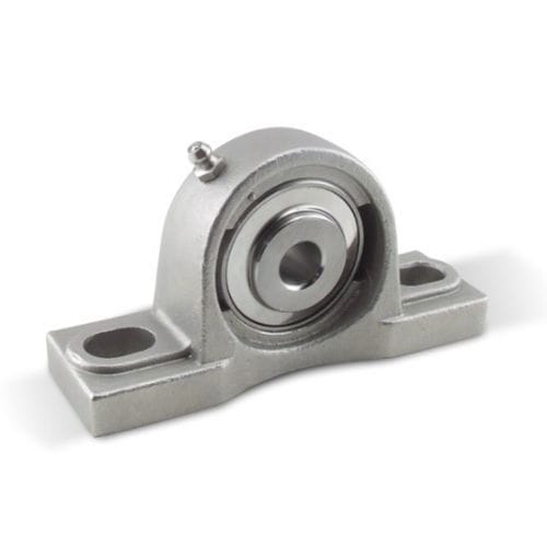 Supporto di albero con piastre - UCP series - Boca Bearing Company - con cuscinetto a sfere / con rivestimento in ceramica / in acciaio inossidabile