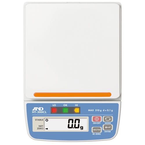 Bilancia con display LCD - HT-CL series - A&D COMPANY, LIMITED - compatta / benchtop / con spia di comparazione