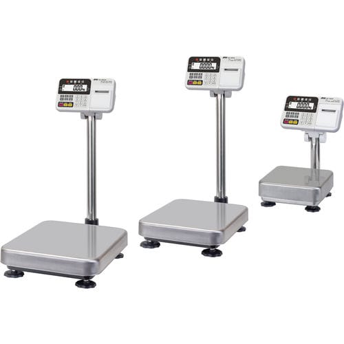 Bilancia multifunzione - HV/W-C & HV/W-CP series - A&D COMPANY, LIMITED - a piattaforma / con display LCD / in acciaio inossidabile