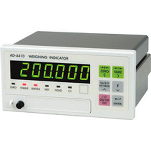 Indicatore di peso con display LED - AD-4410 - A&D COMPANY, LIMITED - benchtop / ad incastro / resistente alle vibrazioni