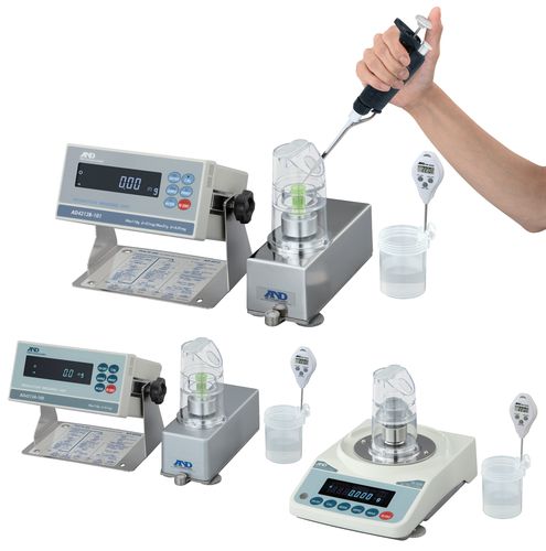 Tester di accuratezza di pipetta - AD-4212B-PT/AD-4212A-PT/FX-300i-PT - A&D COMPANY, LIMITED - portatile / controllabile tramite PC