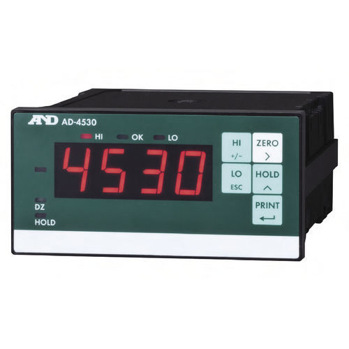 Indicatore per ponti estensimetrici - AD-4530 - A&D COMPANY, LIMITED - di pressione / di carica / di forza
