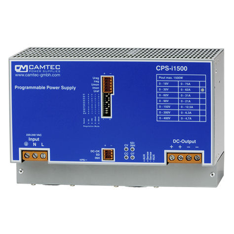 Alimentatore elettrico AC/DC - CPS-i1500 - Camtec Power Supplies GmbH - da laboratorio / programmabile
