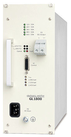 Caricabatteria su rack - GL1800 - Camtec Power Supplies GmbH - universale / automatica / digitale