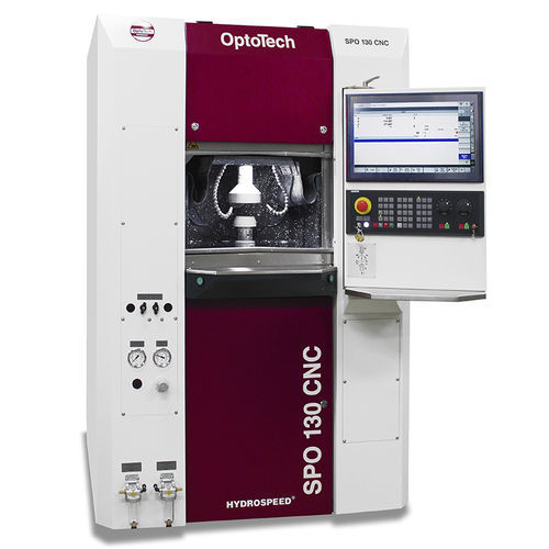 Macchina lucidatrice per lenti - SPO series - OptoTech - per vetro / per ottica di precisione / di raddrizzamento