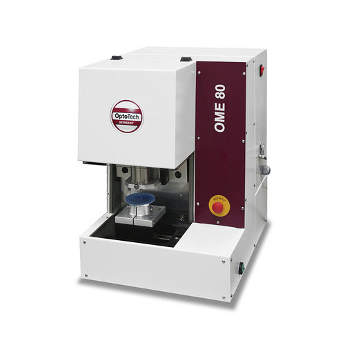 Macchina per incisione meccanica - OME 80 - OptoTech - di vetro / per lente correttrice / compatta