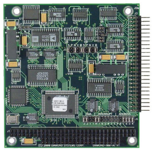 Modulo di I/O analogico - PC/104 | Diamond-MM-AT  - Diamond Systems - programmabile