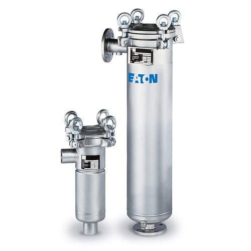 Carter per filtro a borsa - SIDELINE™ series - Eaton Filtration Solutions - per vapore / in acciaio inossidabile / sanitario
