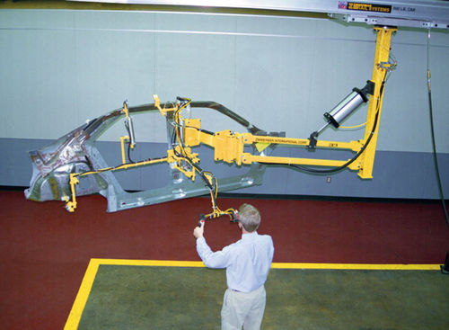 Manipolatore pneumatico - 400  - INGERSOLL RAND - con testa orbitale / per movimentazione di componenti di automobili / su vie aere