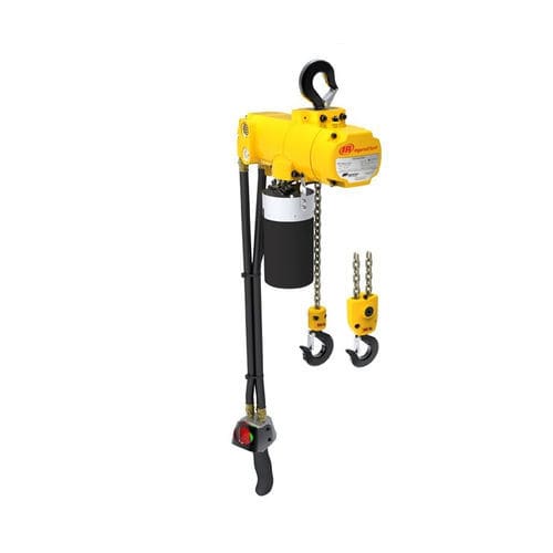 Paranco a catena elettrico - CLK Series - INGERSOLL RAND - con carrelli / compatto / a molla