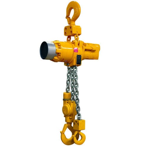 Paranco a catena pneumatico - LC2A015SM - INGERSOLL RAND - compatto / resistente alla corrosione / leggero