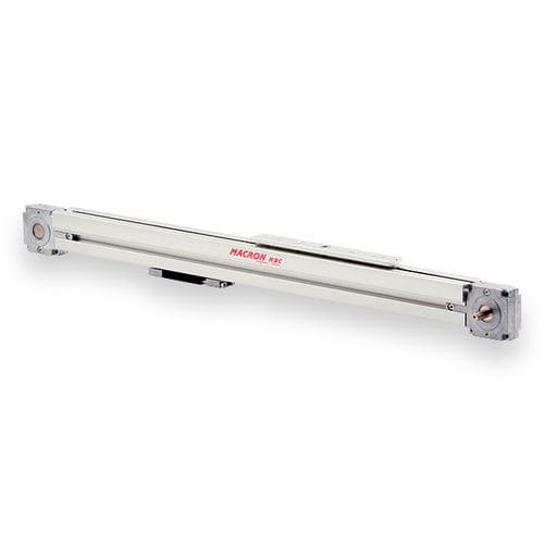 Attuatore elettrico - MSA-NBC - Macron Dynamics - lineare / senza stelo / in alluminio estruso