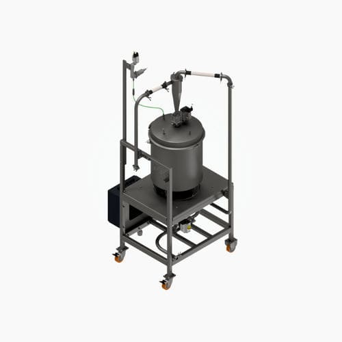 Serbatoio di stoccaggio - AMPro&reg; Bulk - Russell Finex - in materiale di recupero / di evacuazione / per polveri