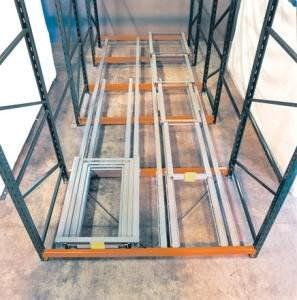 Scaffalatura picking - max. 3 000 lb | Push Back Rack  - Ridg-U-Rak - dinamica / push-back / per carichi pesanti