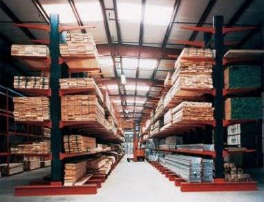 Scaffalatura cantilever - Cantilever Storage - Ridg-U-Rak - per carichi lunghi