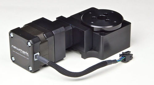 Piastra di posizionamento rotativa - RT-2 series - Newmark Systems Inc - a motore / 1 asse / in miniatura