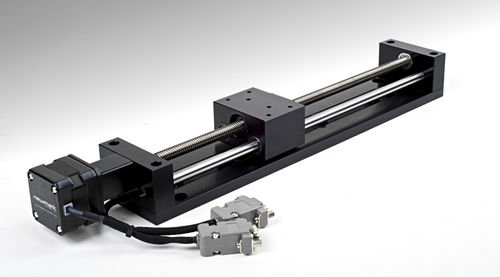 Piastra di posizionamento lineare - eTrack series - Newmark Systems Inc - a motore / monoassiale