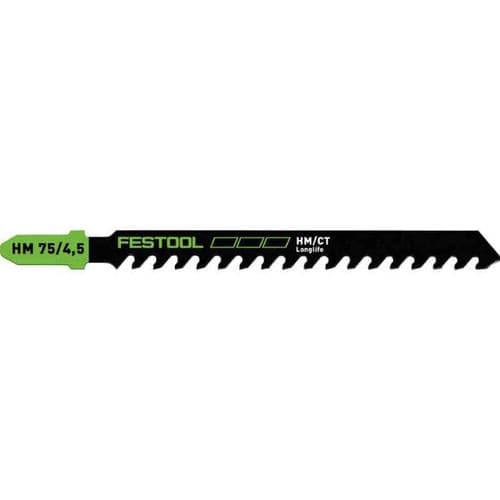 Lama per seghetto alternativo - HM 75/4,5 - Festool - in carburo / per uso universale