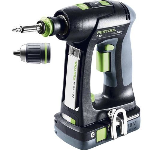 Trapano avvitatore - C 18 HPC 4,0 I-Plus - Festool - senza filo / potente