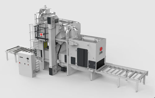 granigliatrice con nastro trasportatore a rulli - Sinto AGTOS GmbH