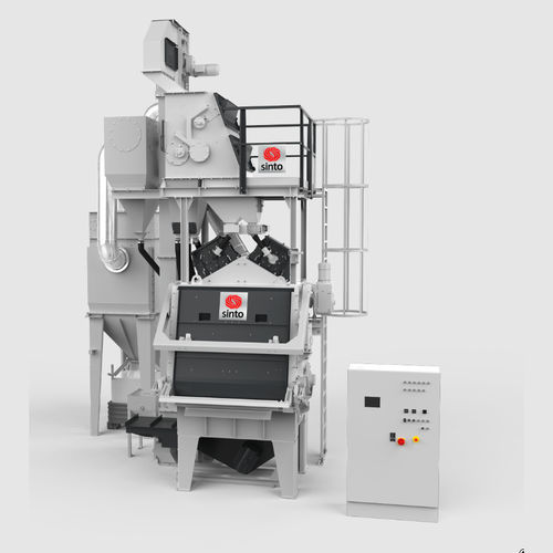 Granigliatrice a tappeto ribaltante - MR series - Sinto AGTOS GmbH - per molle / automatica