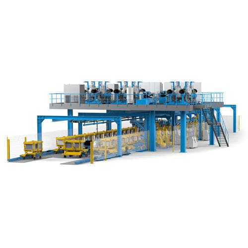 Sistema di trasporto per schiume - WKH - Hennecke GROUP - per pezzi / industriale / per tubi flessibili