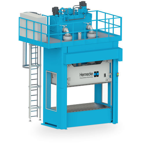 Macchina di produzione di pezzi in materiali compositi - PUR-CSM PREG - Hennecke GROUP - per pannelli sandwich in PUR / per l'industria automobilistica