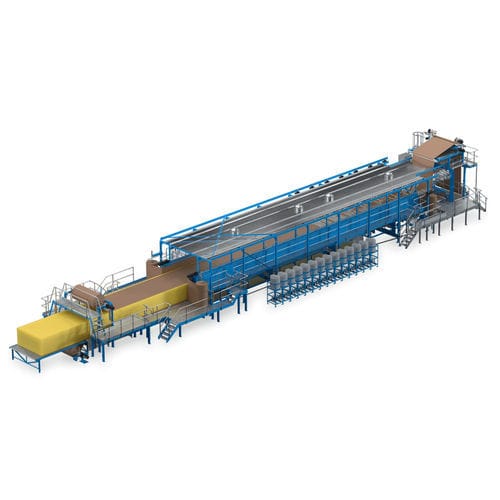 Linea di produzione di blocchi di schiuma morbida in PUR - MULTIFLEX - Hennecke GROUP - in continuo / modulare / per cantiere di costruzione