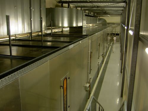 Essiccatore ad aria calda - Ventilex BV - continuo / con nastro trasportatore