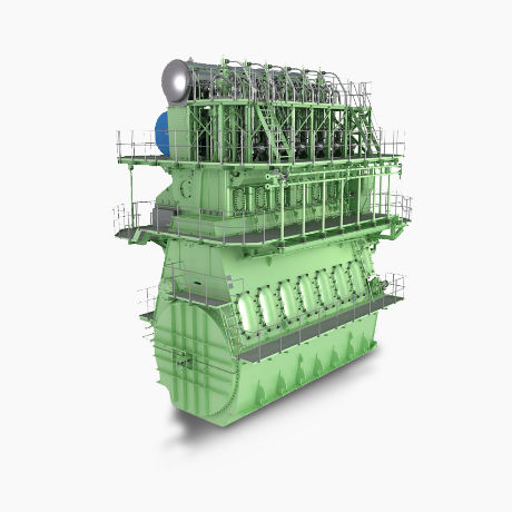 Motore GPL - ME-C - Hyundai Heavy Industries-Marine Engine - marino / compatto / 2 tempi