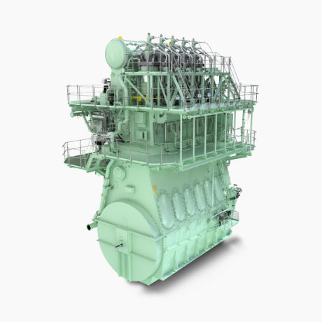 Motore a gas - ME-GA - Hyundai Heavy Industries-Marine Engine - marino / Tier 3 / bicombustibile