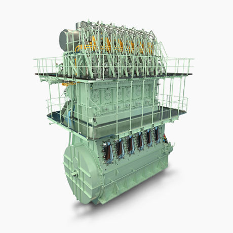 Motore GPL - ME-LGIP - Hyundai Heavy Industries-Marine Engine - marino / ad alto rendimento / bicombustibile