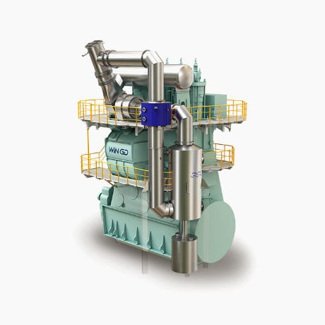 Motore termico bicombustibile - X-DF series - Hyundai Heavy Industries-Marine Engine - diesel / marino / 2 tempi
